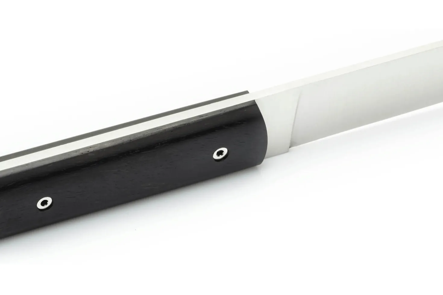Coffret de 4 couteaux de table faits mains Perceval 888 noir