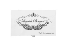 Coffret de 6 couteaux de table Prestige Laguiole Bougna manches bois colorés