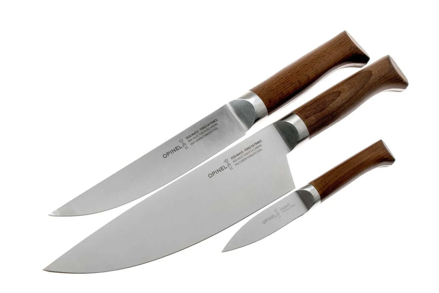 Coffret de 3 couteaux Opinel Les Forgés 1890