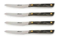 Coffret de 4 couteaux à steak Arcos Flysch lame dentelée 11cm