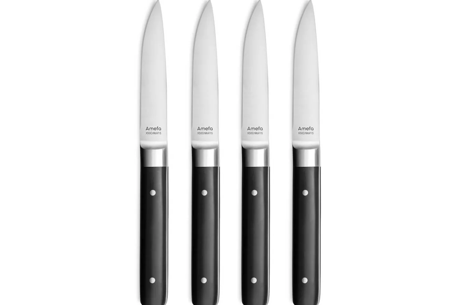 Coffret de 4 couteaux à steak Fusion Amefa