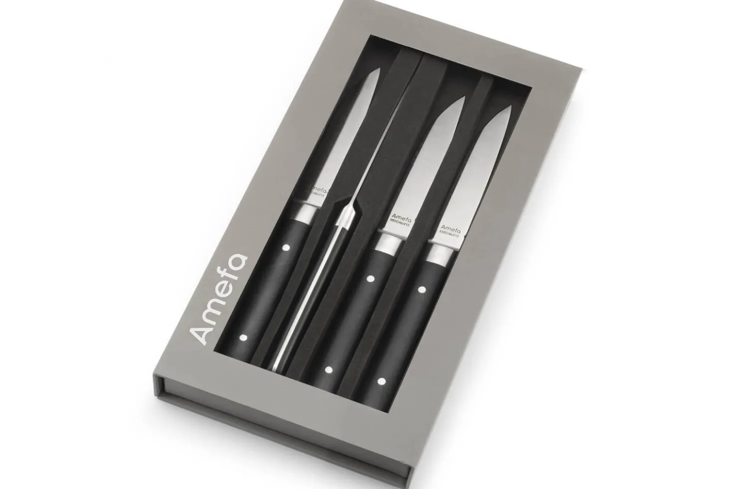 Coffret de 4 couteaux à steak Fusion Amefa