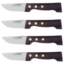 Coffret de 4 couteaux à steak le P'tit Boucher Au Nain fabrication française
