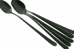Coffret de 6 cuillères mazagran Amefa Austin inox revêtement coloré