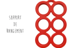 Coffret 6 douilles De Buyer Classic en Tritan unies et cannelées