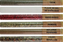 Coffret d'épices Le Monde en Tube Poissons et Crustacés 6 saveurs