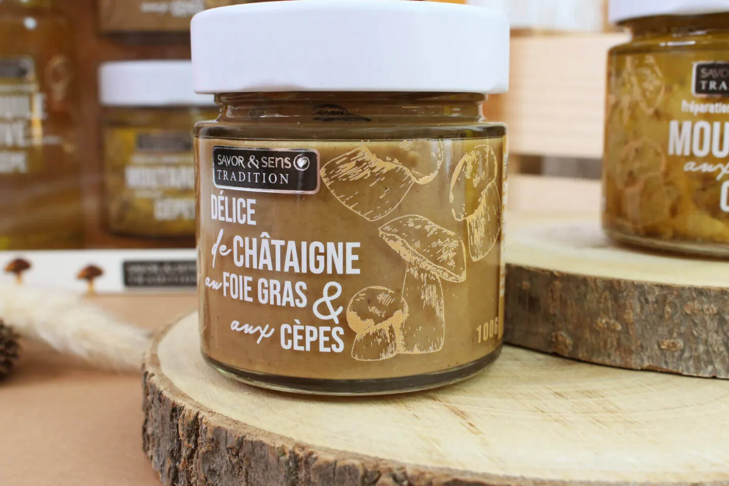 Coffret gourmand Savor&Sens Autour du Cèpe