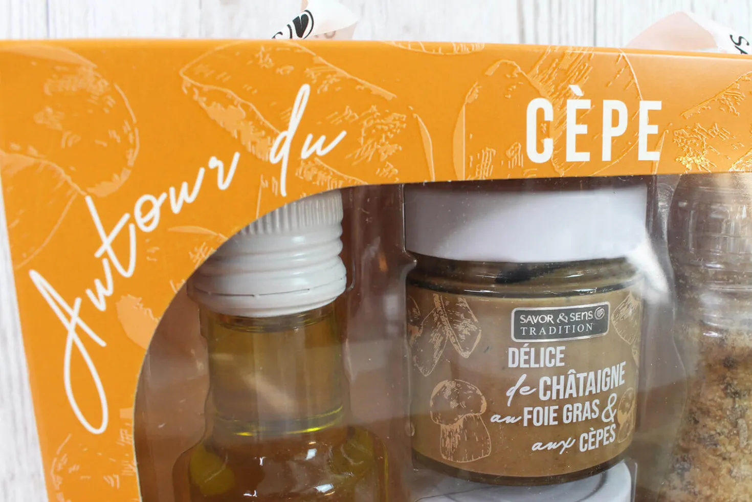 Coffret gourmand Savor&Sens Autour du Cèpe