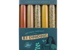 Coffret 5 mini tubes d'épices Le Monde en Tube Mes p'tites épices les chouchous