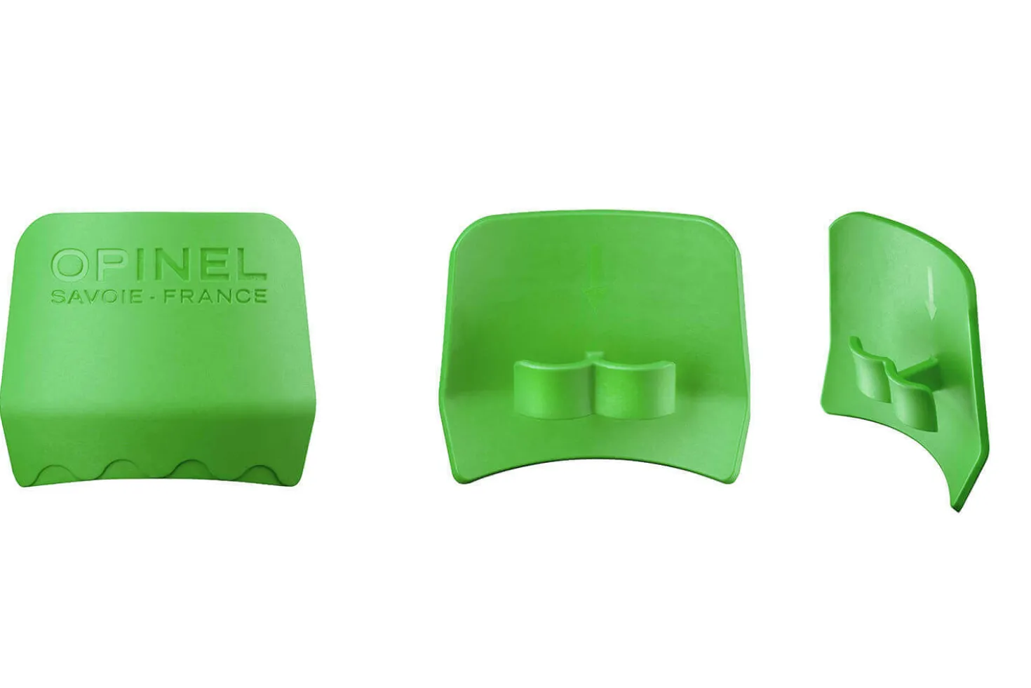Coffret Opinel Le Petit Chef couteau + éplucheur + protège-doigts - Vert