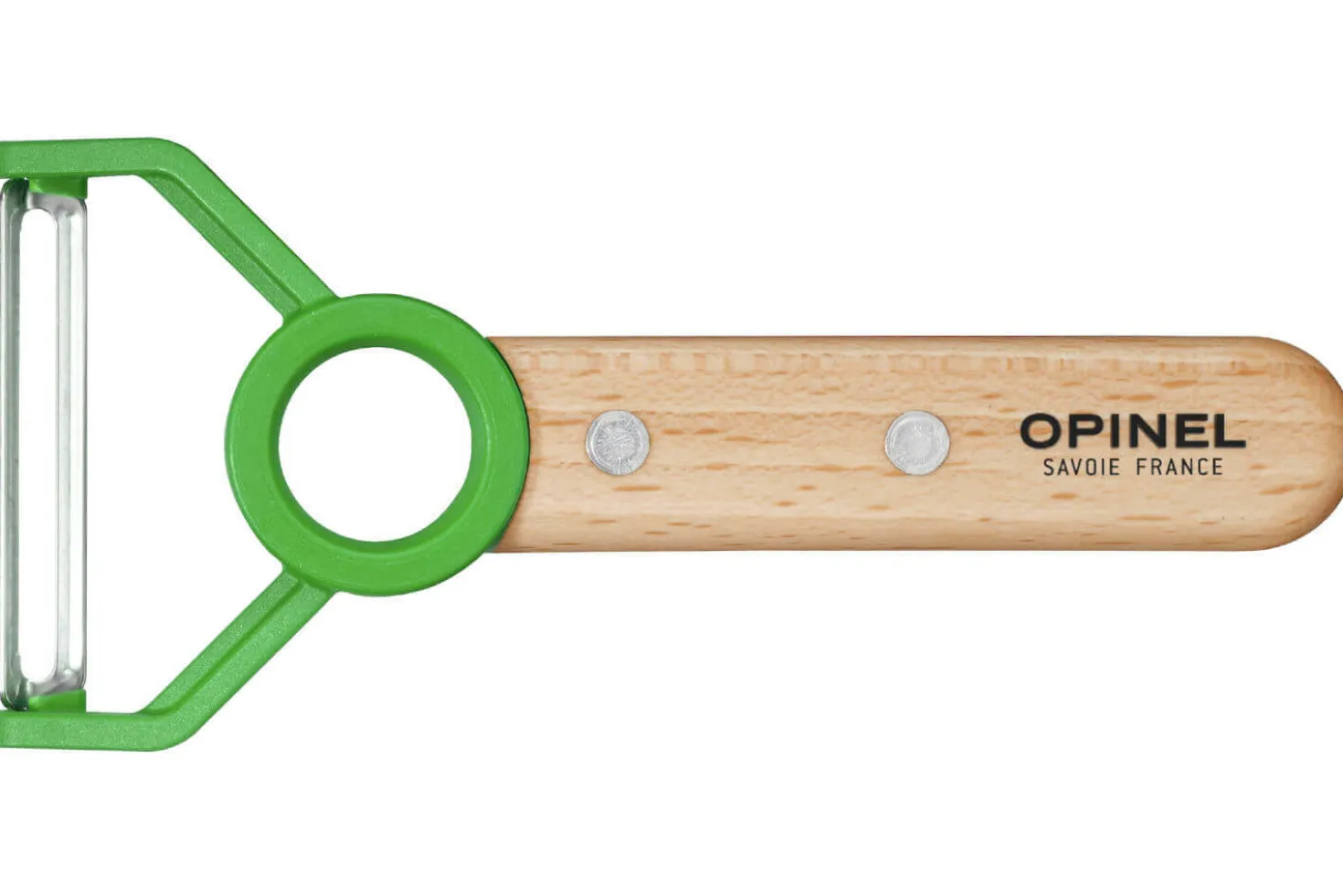 Coffret Opinel Le Petit Chef couteau + éplucheur + protège-doigts - Vert