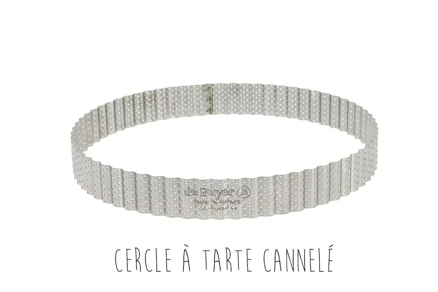 Coffret tarte De Buyer Homebaking 4 pièces