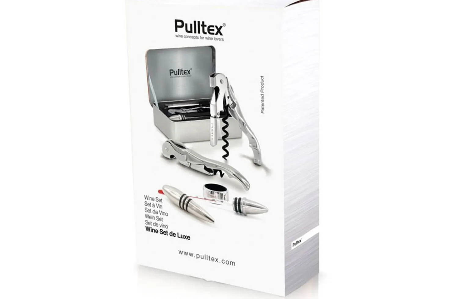 Coffret tire bouchon Deluxe 4 pièces Pulltex