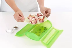 Coffret vapeur Lékué vert avec filtre