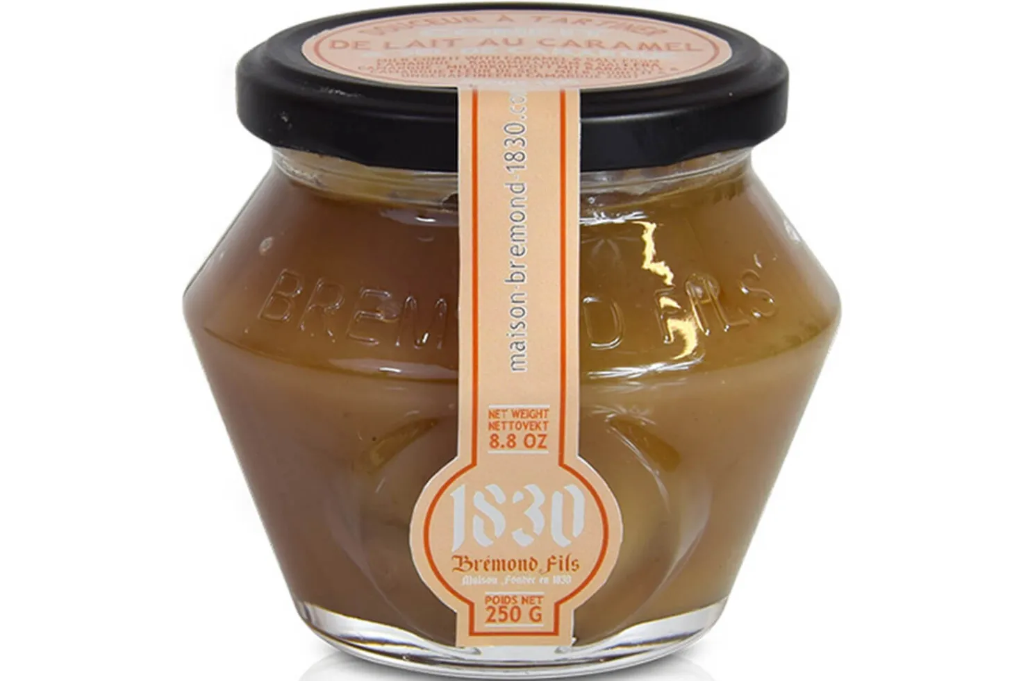 Confit de lait au caramel Maison Brémond - 250g