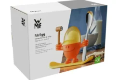 Coquetier enfant WMF McEgg orange avec cuillère