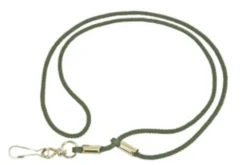 Cordon sifflet Elless nylon vert 39cm