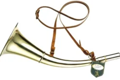 Corne d'appel Elless ronde cintrée à pavillon laiton 40cm