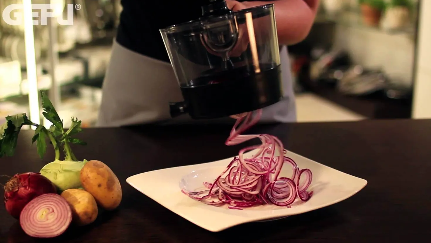 Coupe-légumes spirale SPIRALFIX GEFU