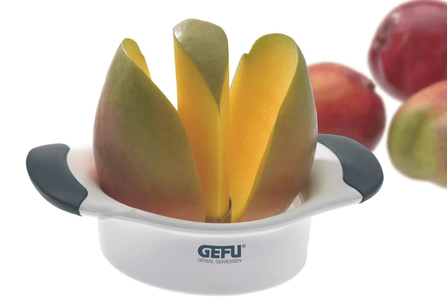 Coupe-mangues Gefu Parti en acier inoxydable et polymère