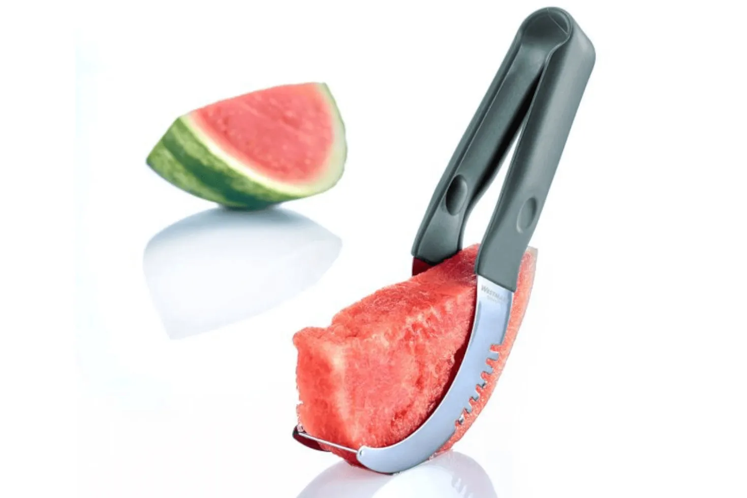 Coupe-pastèque "Hook" Westmark silicone et acier inox