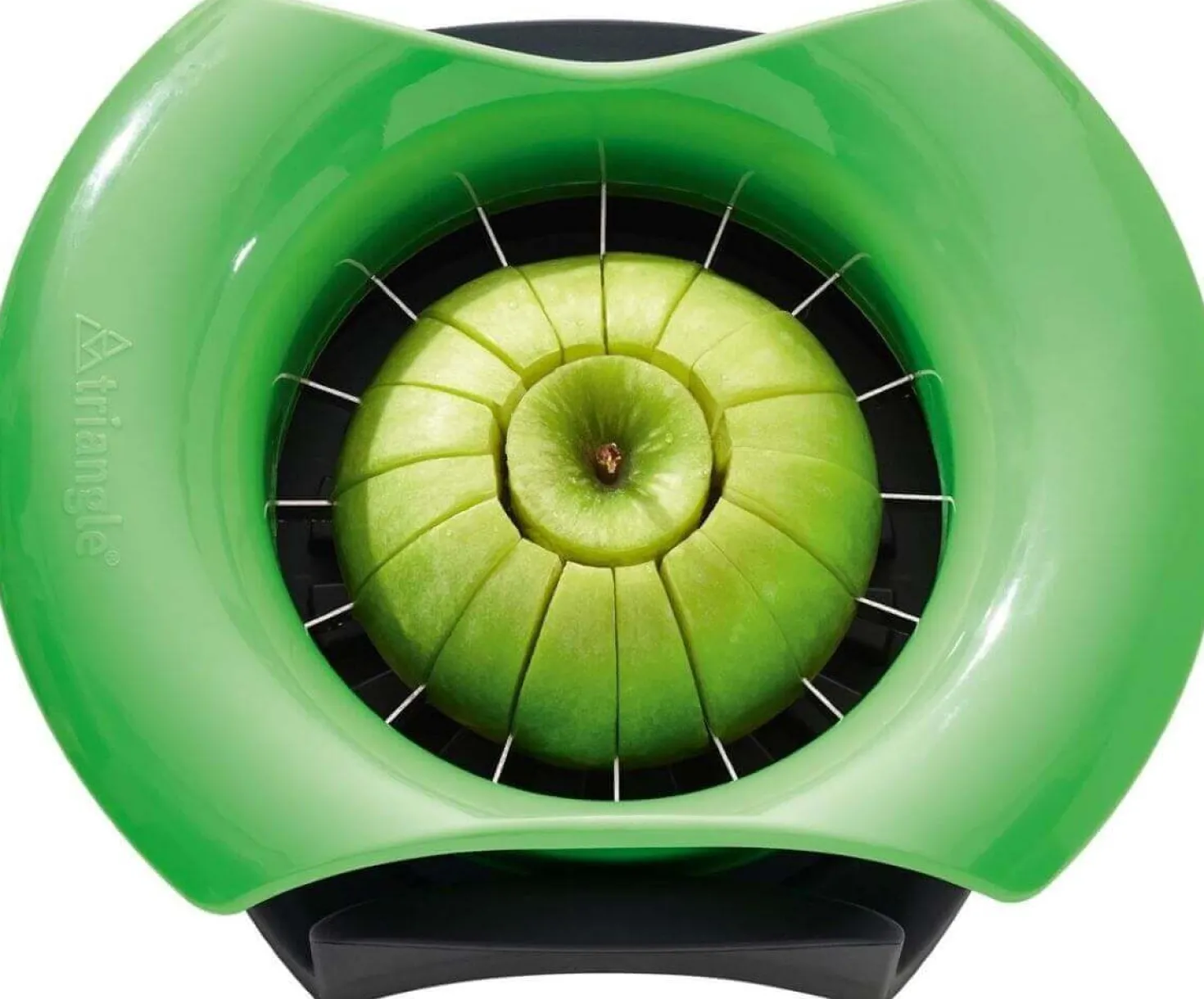 Coupe pomme Triangle 16 quartiers inox et ABS