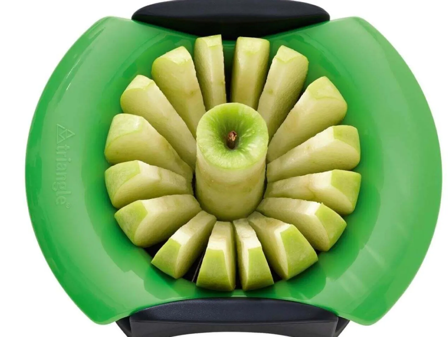 Coupe pomme Triangle 16 quartiers inox et ABS
