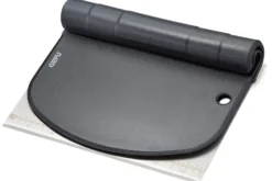Coupe-pâte Gefu Dutto 2-en-1 en acier inox et polymère noir