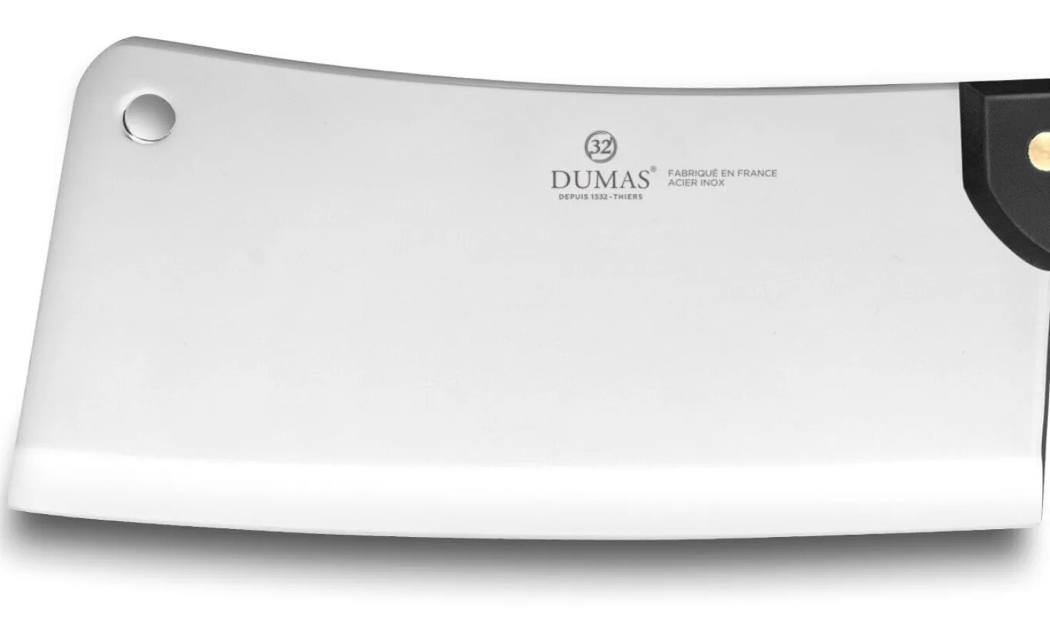 Couperet 32 Dumas 19cm 500g manche 3 rivets