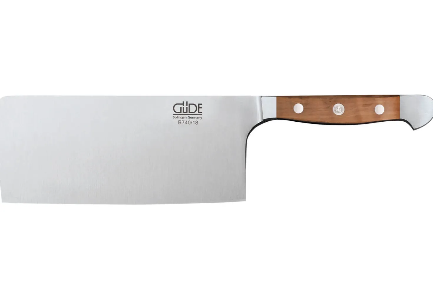 Couperet Güde Alpha Poire 18cm en acier forgé
