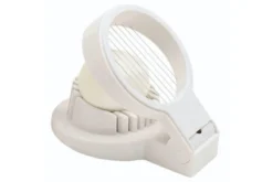 Coupe-œufs KitchenCraft en acier inoxydable et polymère blanc