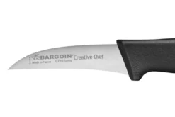 Couteau bec d'oiseau Bargoin Creative Chef 6cm manche surmoulé noir