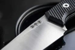 Couteau Böker AK1 American Tanto 129504 lame en acier 7,6cm manche en G10 noir + étui en kydex