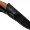 Couteau Böker Boxer Fixed 120503 lame en acier 8,4cm manche en micarta marron + étui en cuir