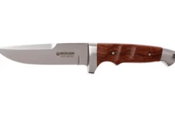 Couteau Böker Vollintegral 2.0 121585 lame en acier 11,8cm manche en bois + étui en cuir