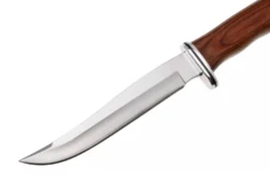 Couteau Buck 0105CCS1 Pathfinder Heritage Series lame 13cm manche en cocobolo + étui en cuir