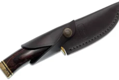 Couteau Buck 192 Vanguard 0192BRS lame 10,8cm manche bois de noyer + étui cuir