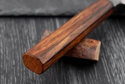 Couteau bunka 18cm japonais artisanal Hado Kirisame Shirogami