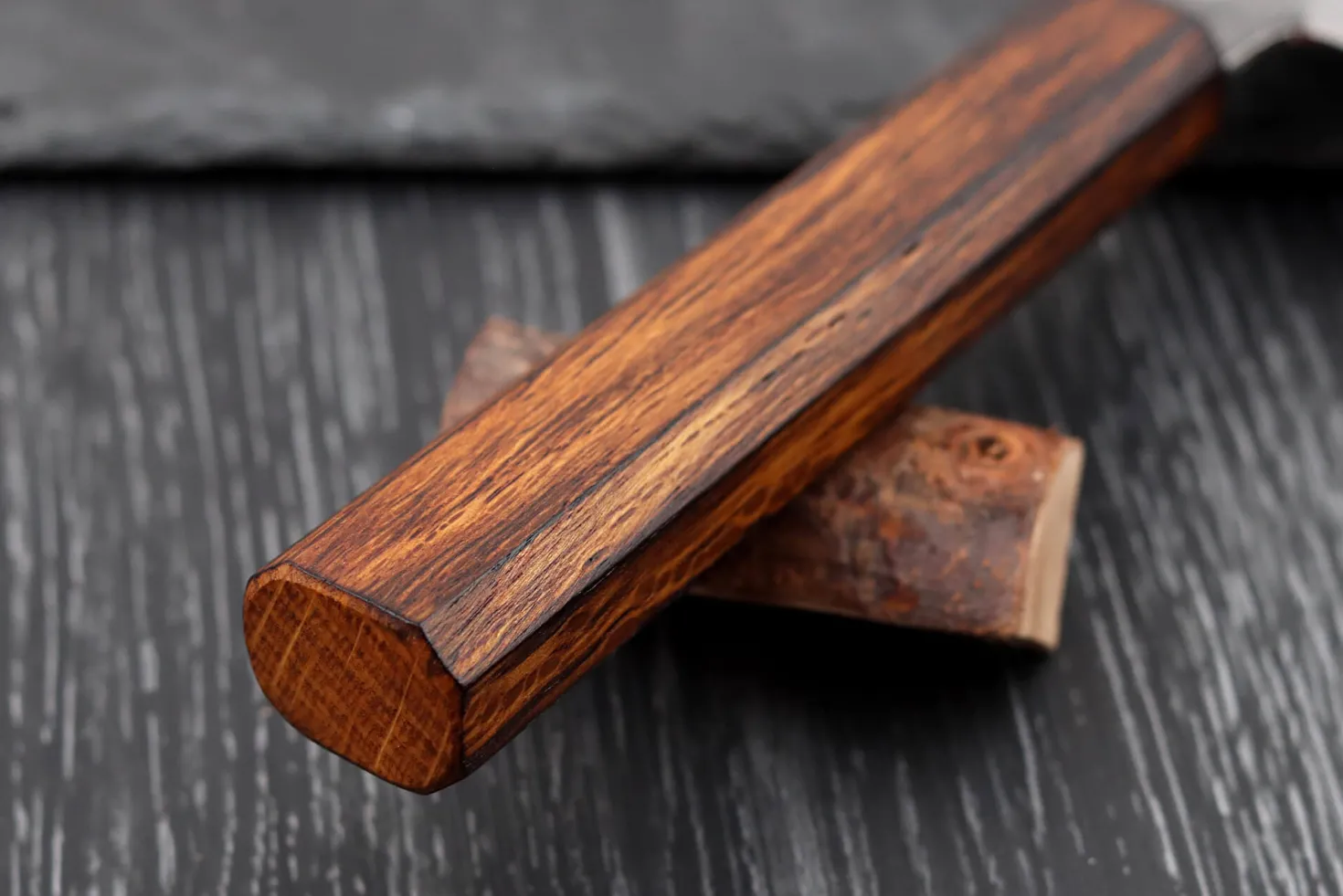Couteau bunka 18cm japonais artisanal Hado Kirisame Shirogami