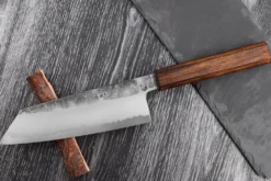 Couteau bunka 18cm japonais artisanal Hado Kirisame Shirogami