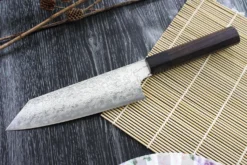 Couteau bunka japonais artisanal Takeshi Saji R2 Damas 18cm