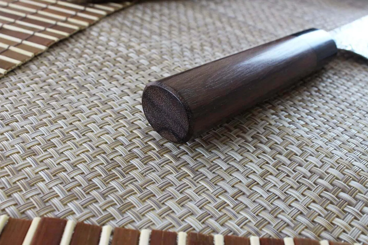 Couteau bunka japonais artisanal Yoshimi Kato 16.5cm VG10 Nickel Damascus