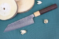 Couteau bunka japonais artisanal Takeshi Saji VG10 Gold 16,5cm