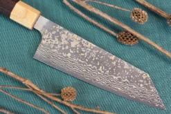 Couteau bunka japonais artisanal Takeshi Saji VG10 Gold 16,5cm
