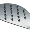 Couteau à écailler 10cm DICK manche bleu normes NSF