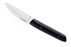 Couteau Cap Horn pliant acier inox Z100 manche bois d'ébène 12cm