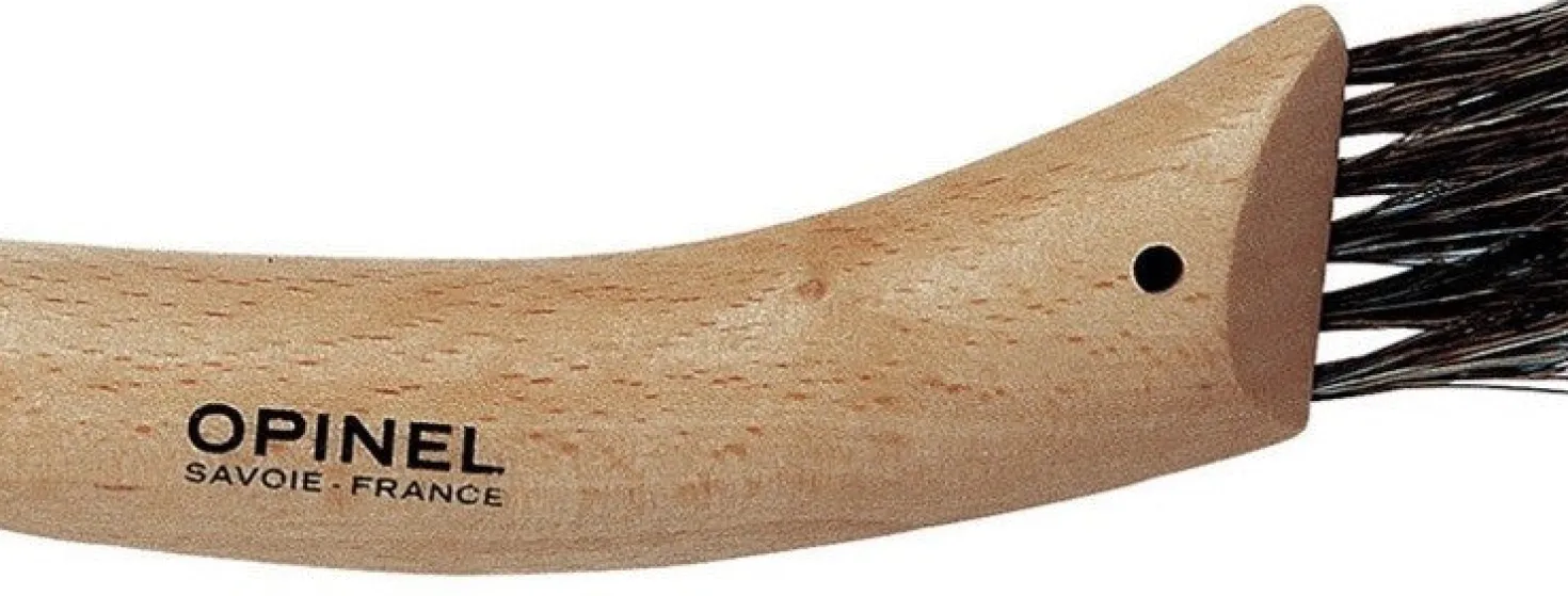 Couteau à champignon Opinel N°08 + brosse intégrée
