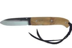 Couteau Citadel Baltic 2 63121 lame 11cm en bambou lamellé avec son étui en cuir