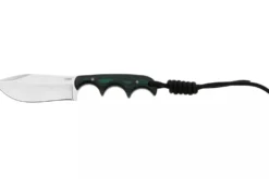 Couteau CRKT Minimalist Nessmuk 2376.CR lame 7,3cm manche en micarta vert + étui