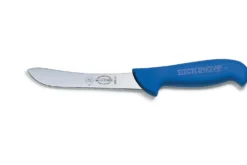 Couteau à découper Dick Ergogrip lame à pointe large manche bleu